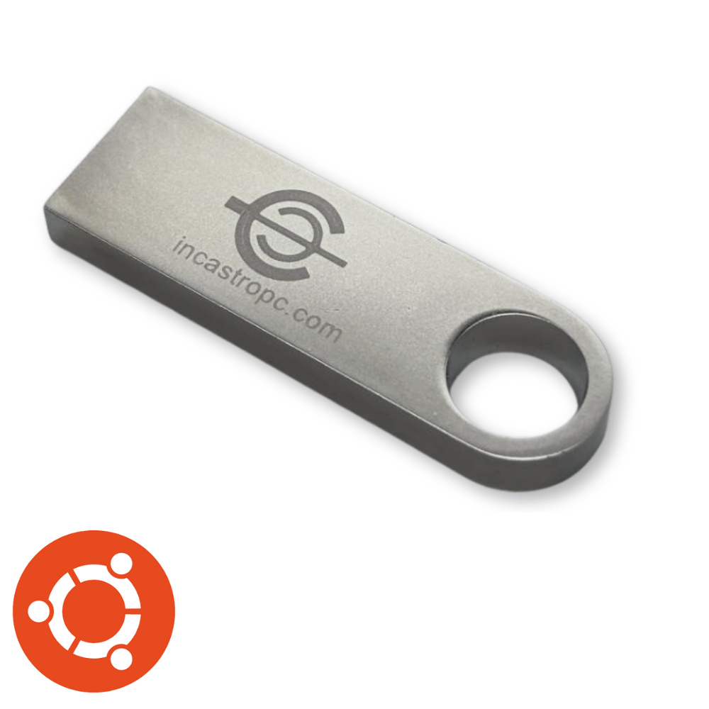 Chiavetta USB 2.0 8GB – Linux Ready by IncastroPC