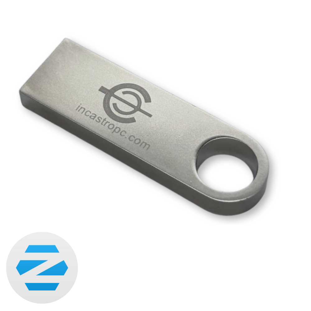 Chiavetta USB 2.0 8GB – Linux Ready by IncastroPC