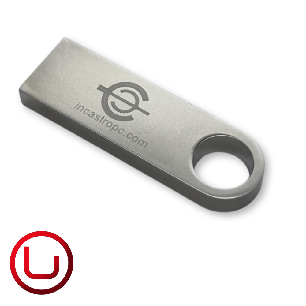 Chiavetta USB 2.0 8GB – Linux Ready by IncastroPC