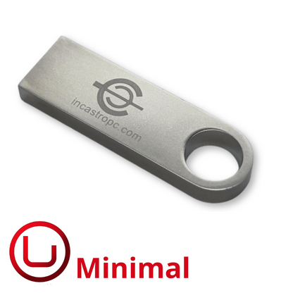 Chiavetta USB 2.0 8GB – Linux Ready by IncastroPC
