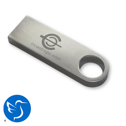 Chiavetta USB 2.0 8GB – Linux Ready by IncastroPC