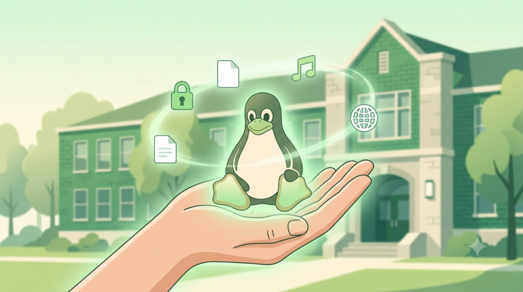 mantra pinguino linux