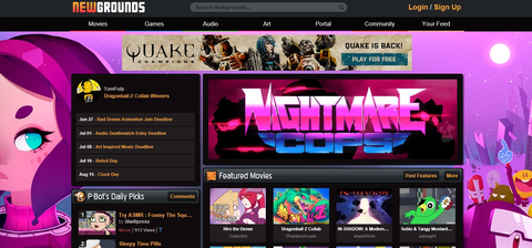 Newgrounds: un'icona indie torna a splendere