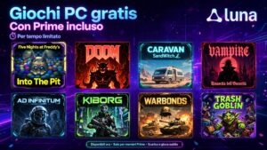 Amazon Luna: dieci nuovi giochi gratuiti questo mese