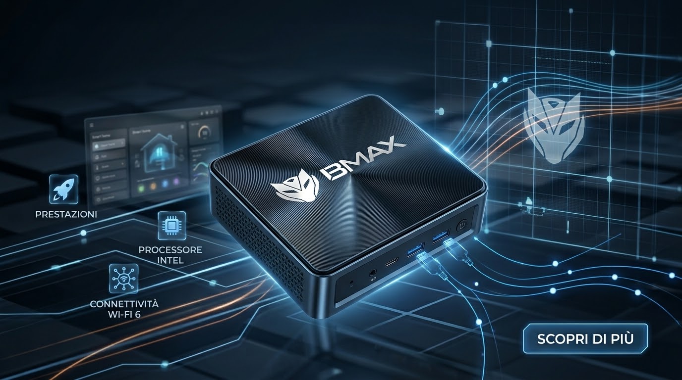 Immagine di copertina: B12 Power: Mini PC Intel da 24 GB di RAM