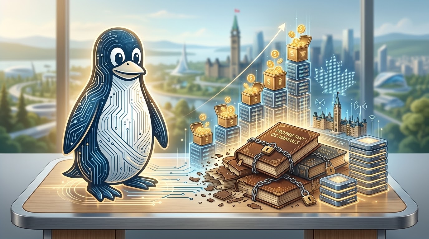 Immagine di copertina: Linux Nazionale in Canada: risparmi potenziali elevati